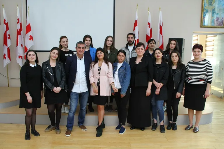 შეხვედრა შემოდგომის სემესტრის სტიპენდიანტებთან