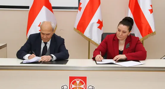 ურთიერთთანამშრომლობის მემორანდუმი „საქართველოს ახალგაზრდა დიპლომატებთან“